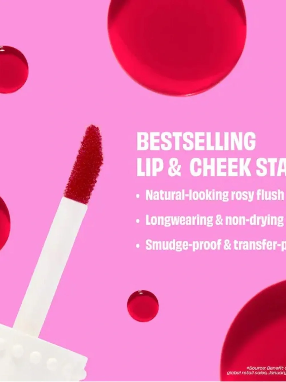 Benefit Benetint Rose-Tinted Lip & Cheek Stain 2ml